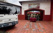 Detenidos en Carabobo dos hombres con 26 kilos de droga ocultos en maquinaria pesada