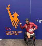 Quién es Juan Pablo Dos Santos: Atleta que terminó el Maratón de NY