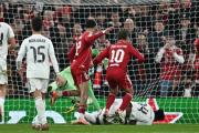 Gol de Mac Allister le da al Liverpool la victoria ante el Real Madrid en la Champions