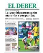 Portadas de los periódicos de Bolivia del martes 4 de noviembre del 2025