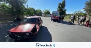 Grave accidente en Caucete: una menor hospitalizada tras chocar contra un auto