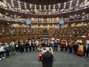 Diputadas y diputados titulares juran al cargo para el periodo constitucional 2025-2030; el jueves elegirán Directiva