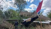 Narcotráfico en Salta: una avioneta con droga se estrelló esta tarde en Rosario de la Frontera