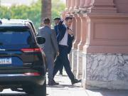 Luis Petri explicó su curioso abrazo a los saltos con Milei y dijo que el 10 de diciembre empieza la madre de todas las batallas en el Congreso