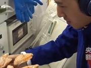 Por primera vez en la historia asaron un pollo en el espacio