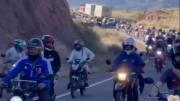 Capital multó a motociclistas de la caravana stunt por infracciones viales en la Arístides