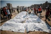 Israel envía 45 cuerpos palestinos hacia Gaza
