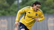 Cavani entrenó diferenciado otra vez y se perdería el Superclásico