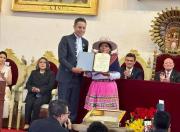 Vicepresidente electo Edman Lara: “Bolivia se levantará con unidad y dignidad”