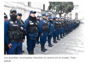 Cierran una cuadra de la calle Mercado durante seis horas por desfile de la Guardia Municipal