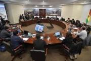 Luis Arce presidio la última reunión de Gabinete de la gestión 2020-2025