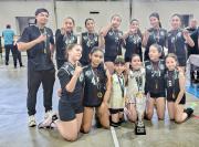 El Oro para Quillota: Sexteto de San José se quedó con el título en la final de la LIVB U12 de Vóleibol