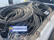 PDI de Parral recuperó cerca de 22 toneladas de cable de cobre robado