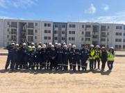 Consejo Social CChC Tarapacá Acerca A Estudiantes Al Mundo De La Construcción Con Visita A Proyecto Habitacional