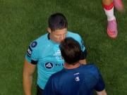 Berti se cruzó con López Muñóz, el árbitro Ramírez lo expulsó de la final de la Copa Argentina y terminaron en un picante cara a cara: Vos sos un botón