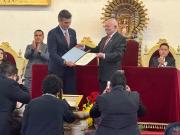 Rodrigo Paz promete un gobierno firme y orientado a la unidad en entrega de credenciales del TSE