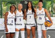 Venezuela ganó invicta basquet 3x3 femenino en CAC Escolar