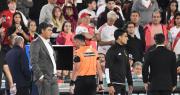 Nazareno Arasa fue parado tras su tendencioso arbitraje contra Gimnasia ante River