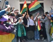 Añez al abandonar la cárcel: Se tuvo que ir el monstruo para que se reconozca que en este país jamás hubo un golpe de Estado