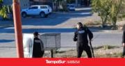 Enfrentamiento entre vecinos y policías dejó dos efectivos heridos