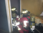 Se incendió una vivienda en la urbanización San Francisco