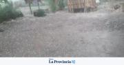 Sorpresiva caída de granizo en varios puntos de la provincia