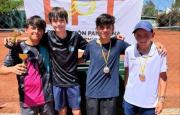 Los tenistas chubutenses brillaron en un nuevo Torneo Regional