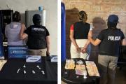Dos detenidas por drogas en allanamientos al Bº Santa Rosa de Lima