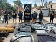 Guernica: allanan una chatarrería, secuestran autopartes y hallan a un hombre buscado por abuso sexual