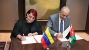 Ministra Leticia Gómez firma memorandum de entendimiento en materia turística con el Reino de Hachemita de Jordania