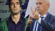 Filoso cruce entre Abel Ferreira y Hernán Crespo por el poder económico del Palmeiras