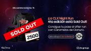 ¡La CLX Night Run 4ta edición está Sold Out! Consigue tu pase al after run con Caramelos de Cianuro