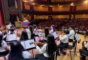 Más de 300 niños y niñas disfrutaron de la Orquesta Regional Infantil “Raquel González”