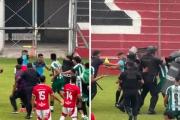 Hubo graves incidentes en la semifinal de la Liga Tucumana