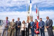 Un hito de fe y unidad: Gobierno del Maule realiza histórico izamiento de la bandera evangélica en su edificio institucional