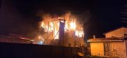 Incendio destruyó vivienda interior en el sector Playa Norte de Punta Arenas