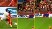 Futbolista choca contra una valla publicitaria y se rompe el cuello durante partido en China