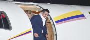 En un avión militar, el presidente del Ecuador, Daniel Noboa, aterrizó en Bolivia para la jura de Rodrigo Paz