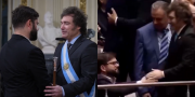 El tiempo no perdona: así se saludaron Gabriel Boric y Javier Milei en 2023 y en 2025