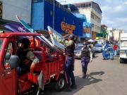 Poligirardot retuvo obstáculos dispuestos en calles y aceras