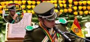 EDMAND LARA PRONUNCIA SU PRIMER DISCURSO COMO VICEPRESIDENTE DE BOLIVIA DESTACANDO SU TRAYECTORIA EN LA POLICÍA