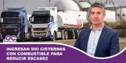 Gobierno anuncia ingreso de 900 cisternas con combustible para reducir escasez