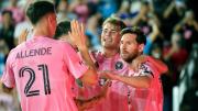 Messi brilló con un doblete y llevó al Inter Miami a las semifinales de la MLS