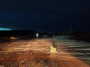 Por las tormentas, la Ruta 6 está intransitable en un sector de Rincón de los Sauces