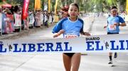 Valentina Velardez fue la ganadora de los 10K en la maratón Diario El Liberal “60 años de Canal 7”