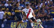 ¡Otro golpe de Boca! Le gana 2-0 a River con goles del Zeballos y Merentiel en una Bombonera encendida