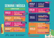 La Plata celebrará su 143° aniversario con la Semana de la Música: actividades y espectáculos gratuitos en toda la ciudad