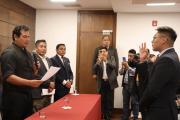 Presidente de la Cámara de Diputados posesiona a su nuevo Oficial Mayor