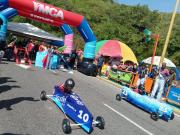 Con adrenalina y alegría volvió la carrera de carritos YMCA en Valencia