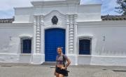 La campeona del Tucumán Open visitó la Casa Histórica y paseó por los cerros